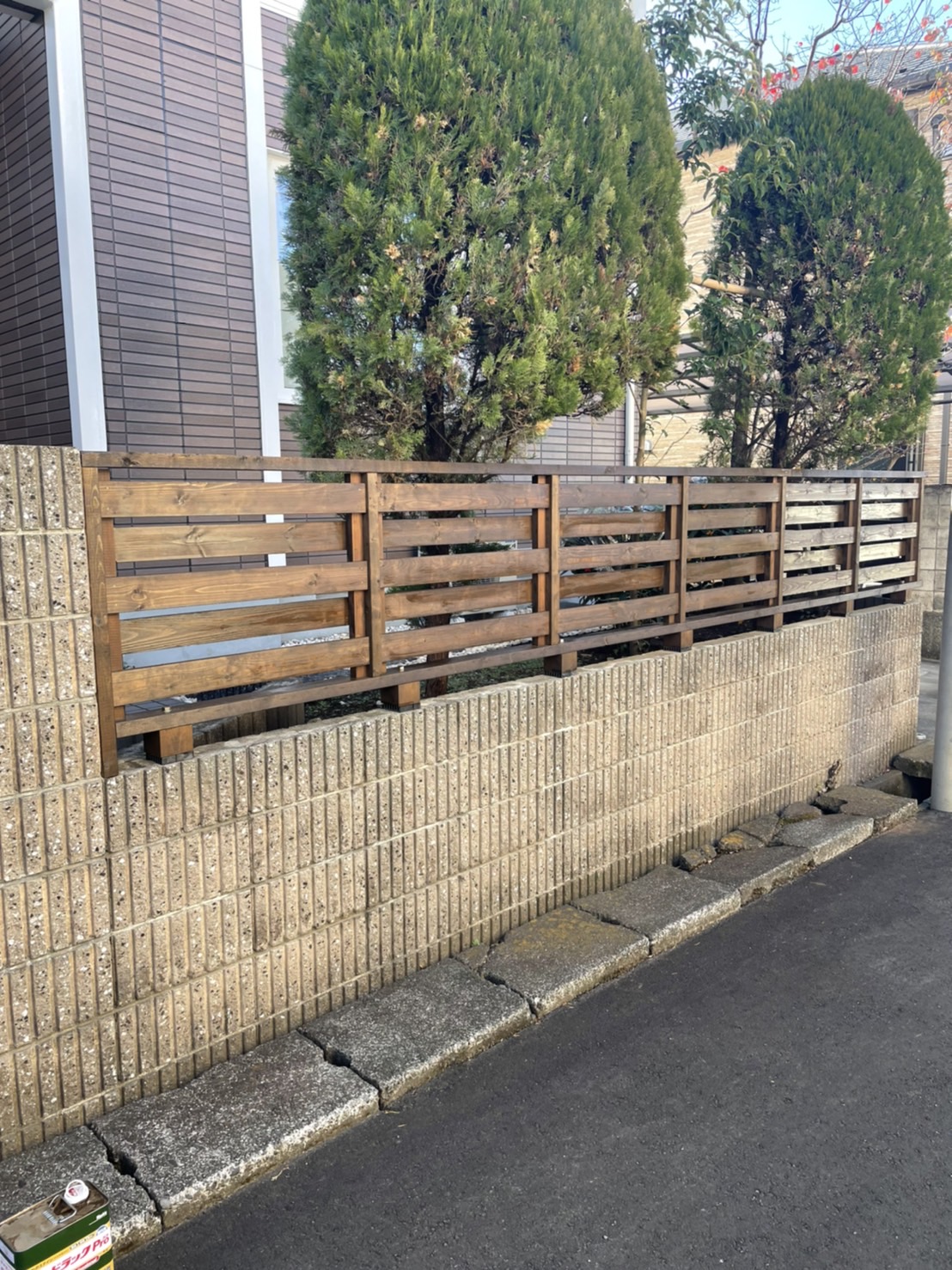 【施工実績：20】フェンス工事を行いました：東京都八王子市