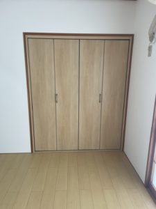 【施工実績：23】和室の押入れのリフォーム工事を行いました：東京都青梅市